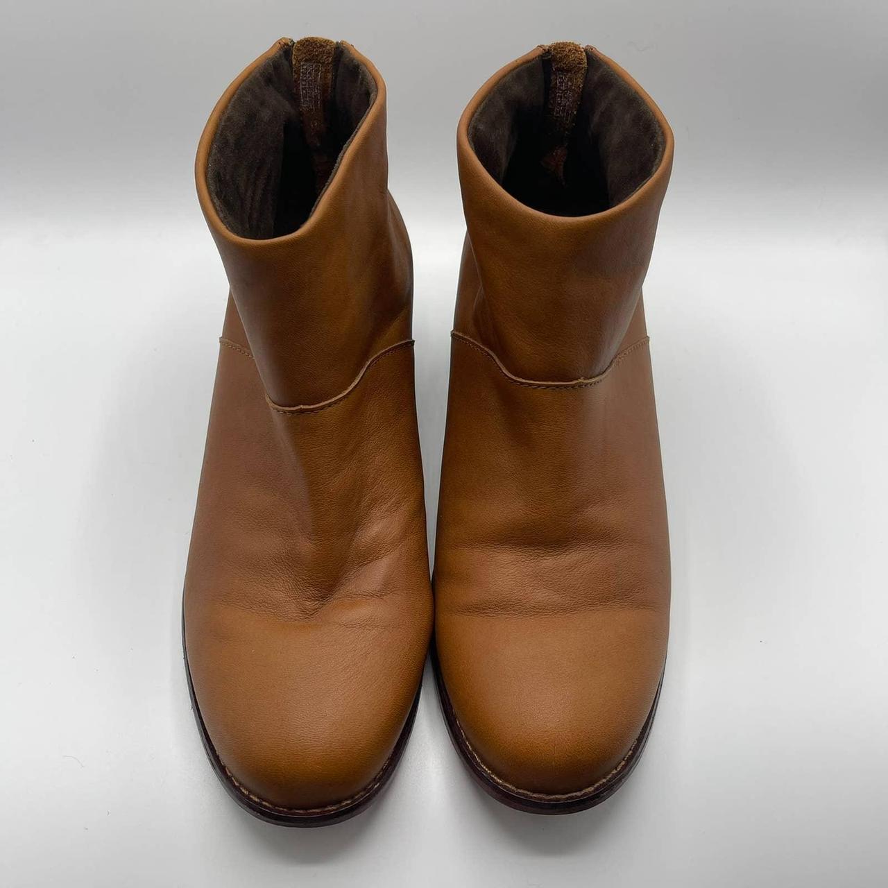 toms leather booties