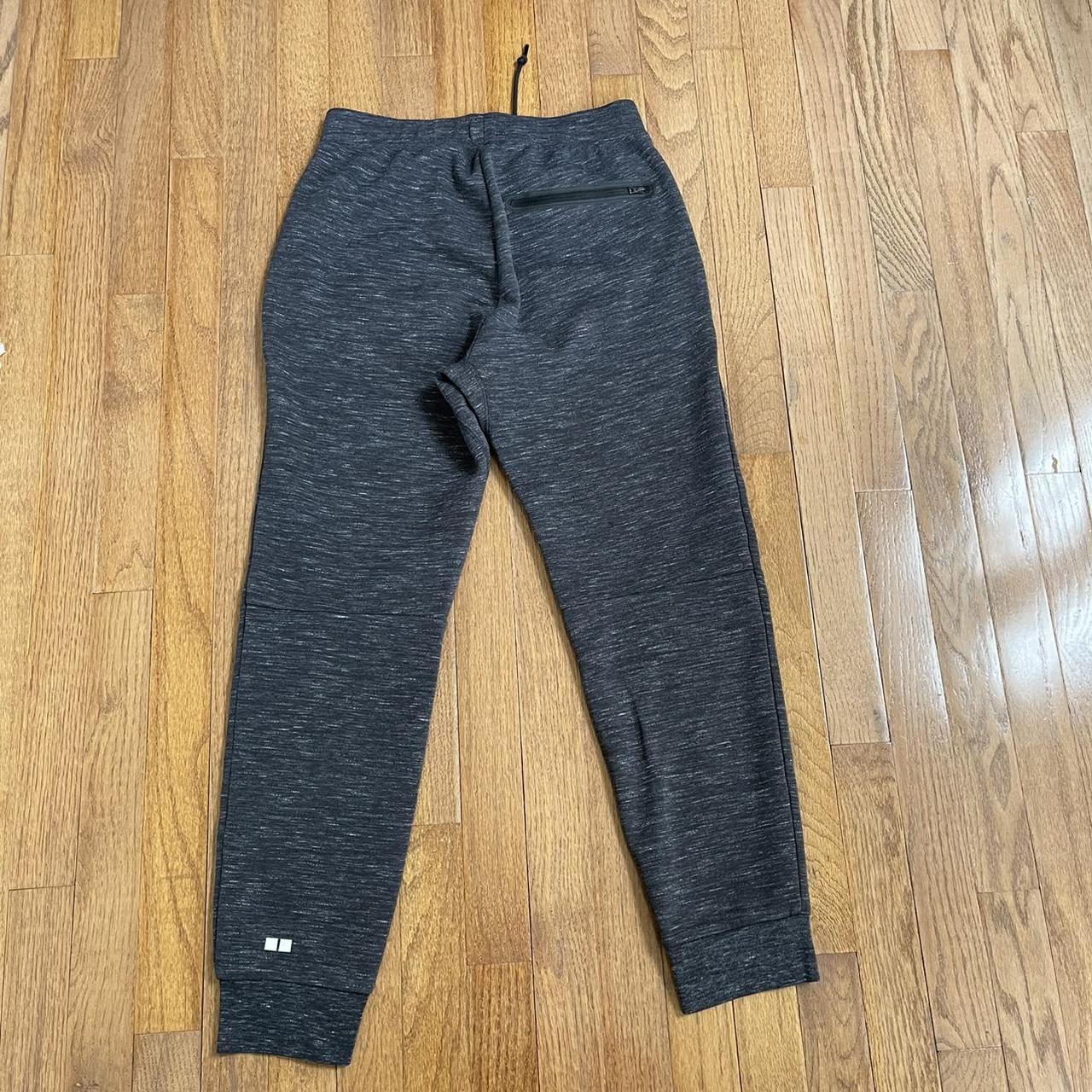 UNIQLO Men's Grey and White Joggers-tracksuits | Depop