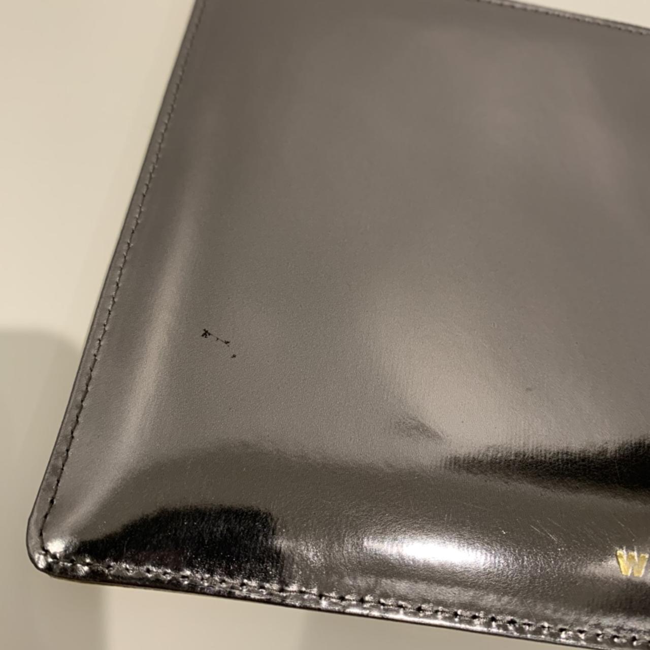 WHISTLES Metallic clutch purse. Shiny silver... Depop