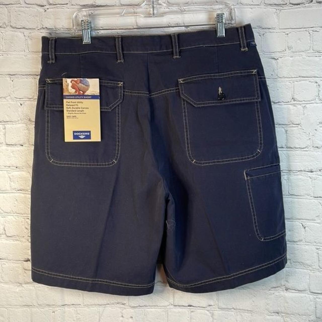 Men’s navy Blue Dockers shorts, new with tags, size... Depop