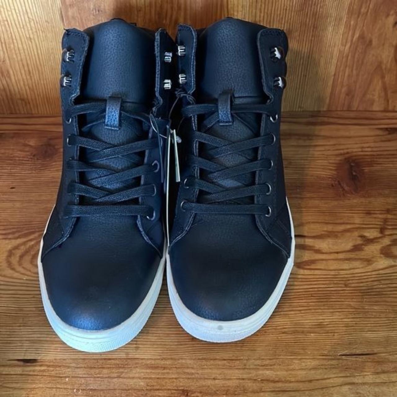 Men’s Drew Black Sneaker Boots size 8, Goodfellow &... Depop