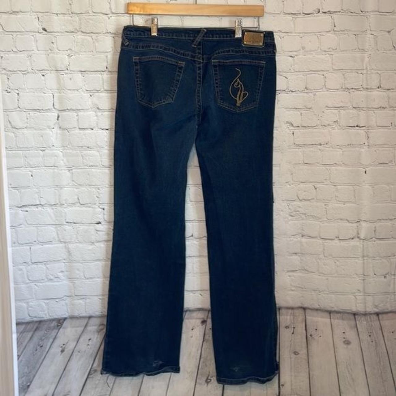 Baby phat jeans size 13 (222a) The backs of the legs... - Depop