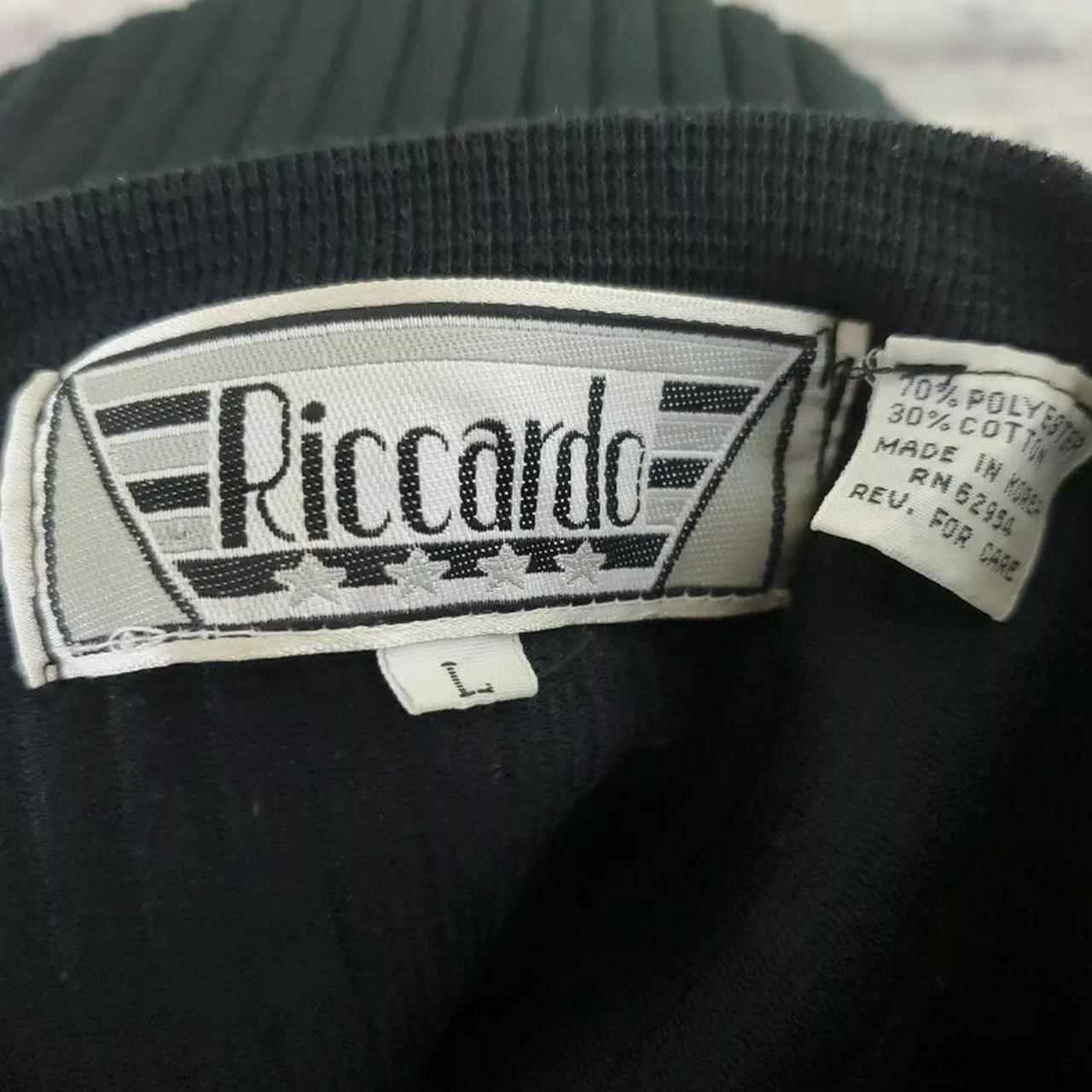 Riccardo Vintage #1980s #Ribbed Color Block #Jumper... - Depop