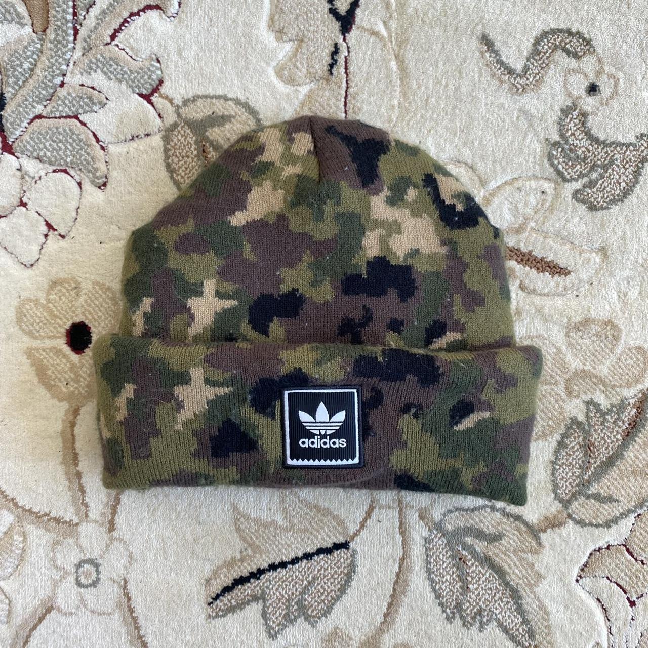 Adidas camo cheap beanie