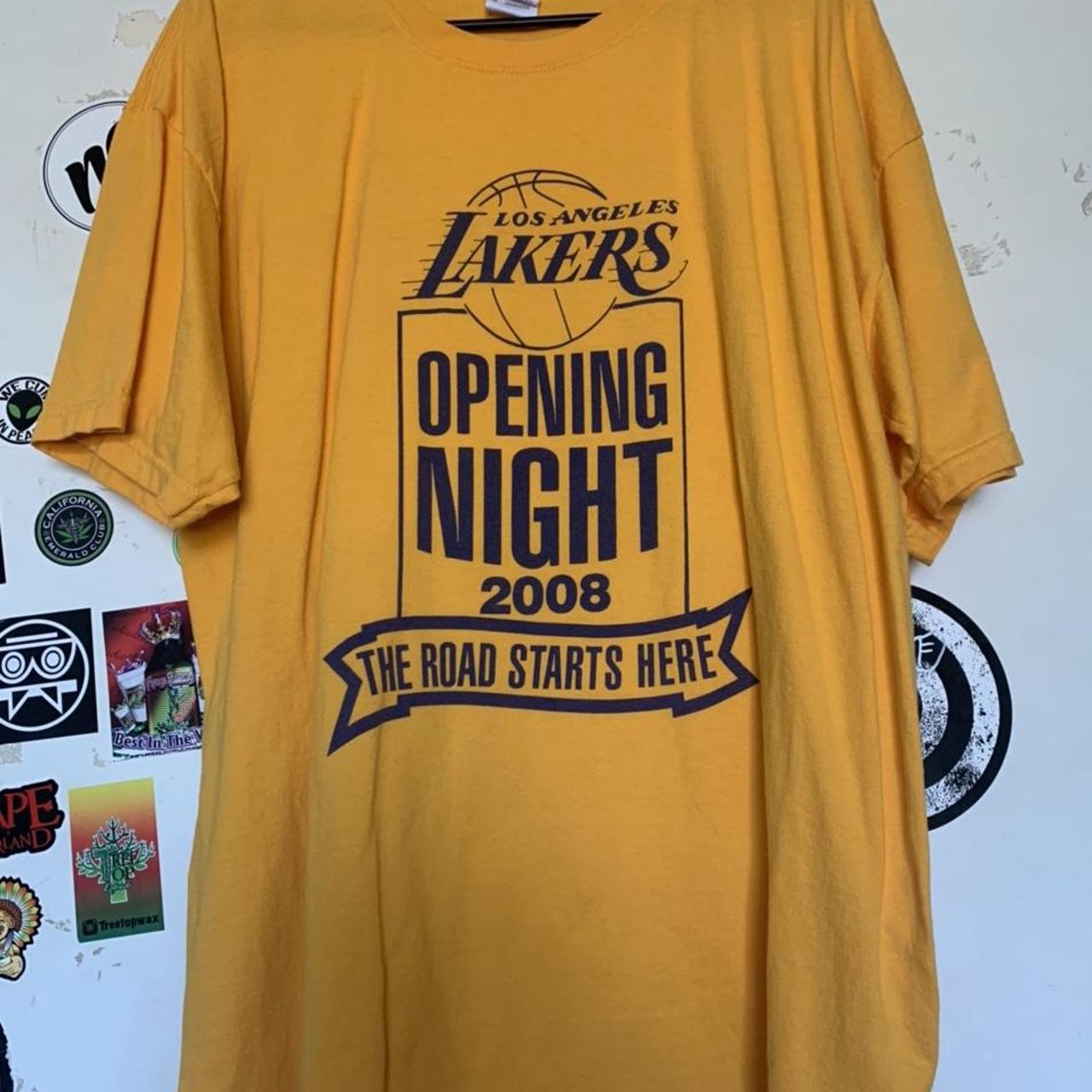 Vintage 1988 Lakers Shirt. The shirt is in good - Depop