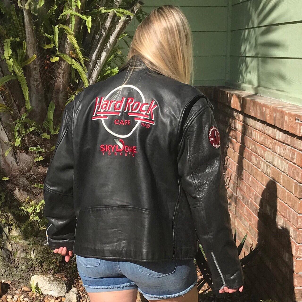 hard rock leather jacket