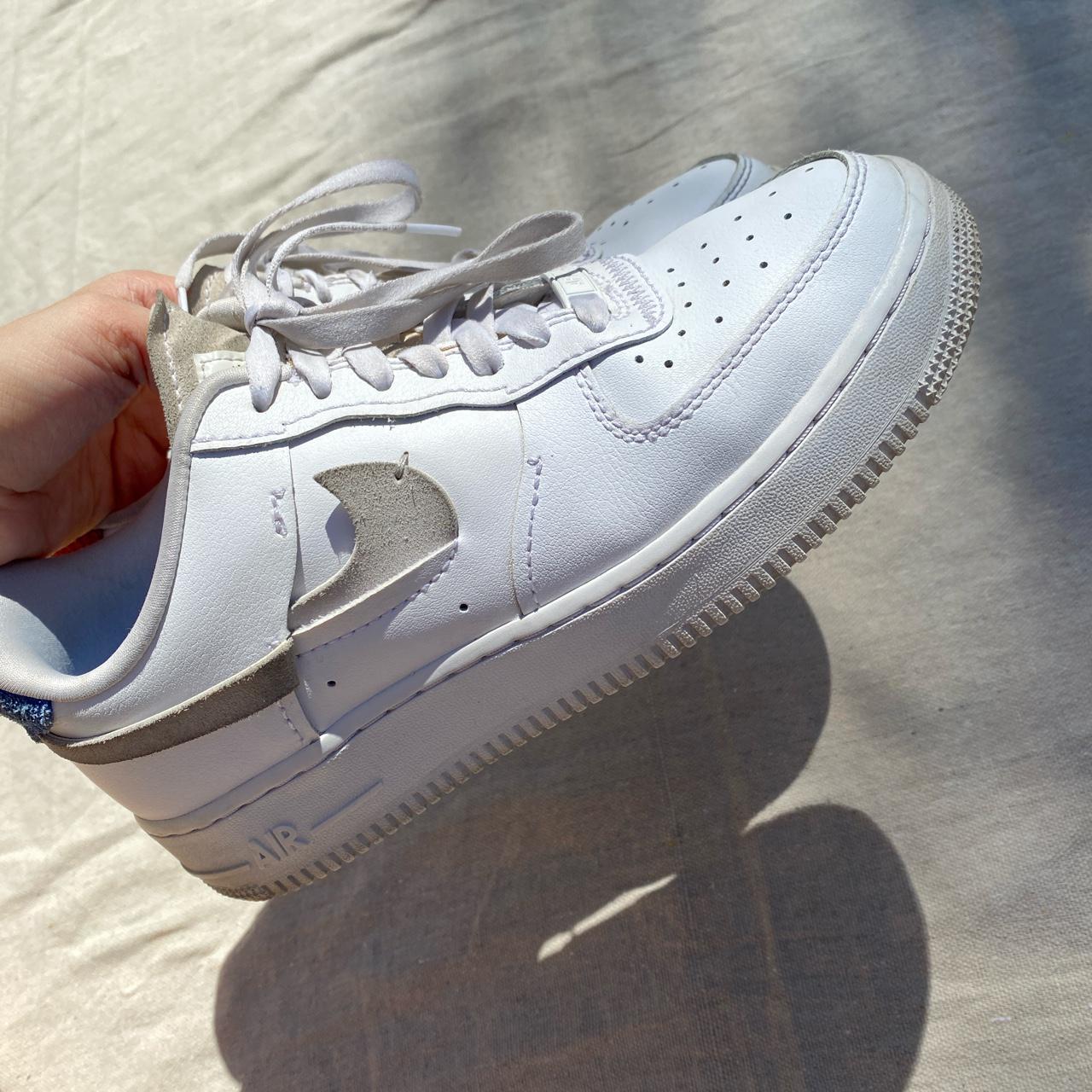 Women’s Nike Air Force 1 ‘07 LX “White/Platinum... - Depop