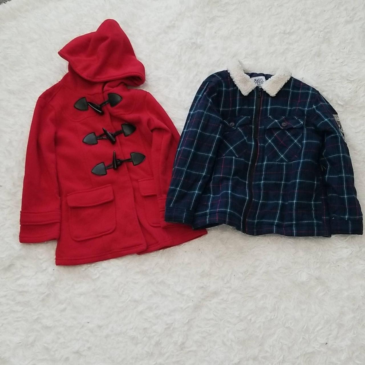 Product Image 1 - Preowned red Coat and Plaid