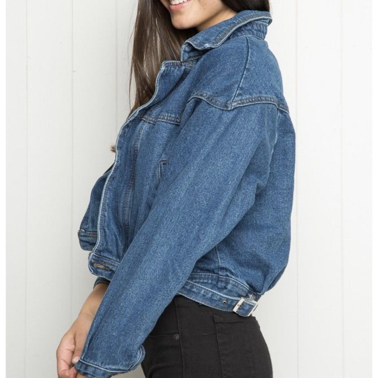 brandy melville oversized denim jacket