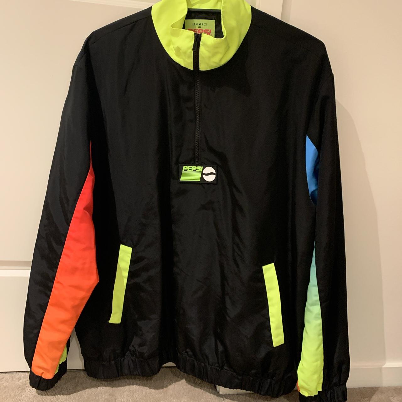 Pepsi x Forever 21 reflective jacket from early 2019