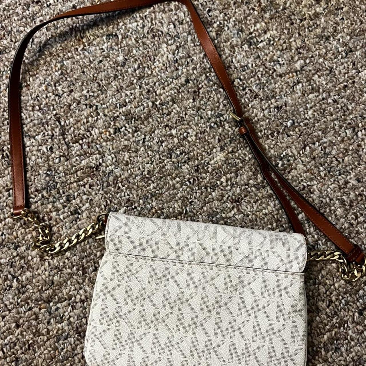 Michael Kors crossbody bag used (noted in... - Depop