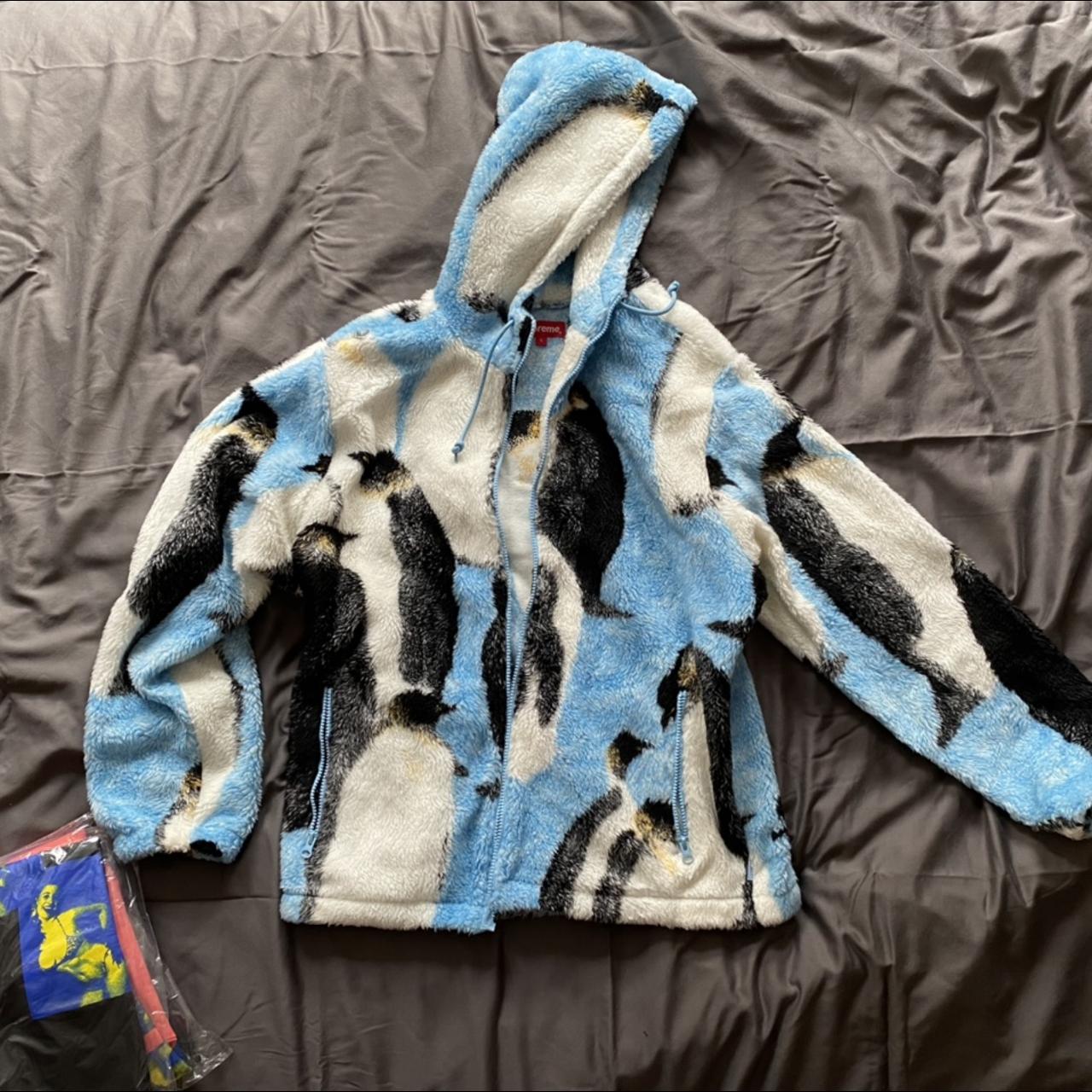 Supreme Penguins Hooded Fleece Jacket XL - パーカー