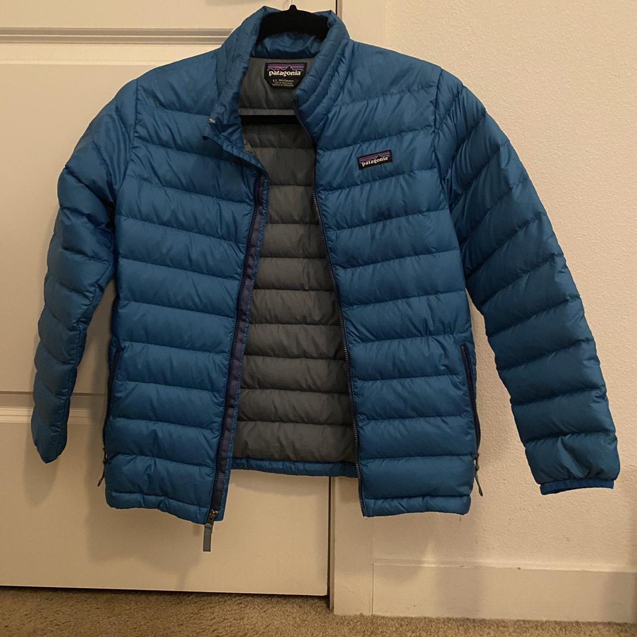 Patagonia Women's Blue Jacket | Depop