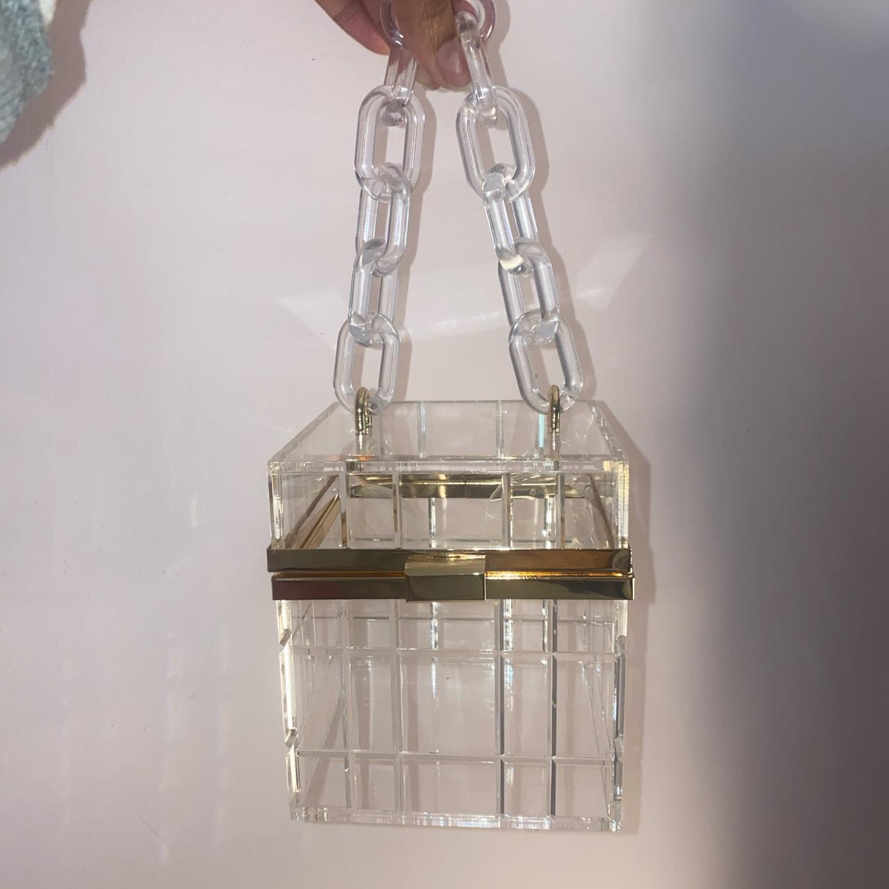 21Summer Bag Fashion Women Ice Crush Acrylic Evening Bag Luxury Clear  Clutch Purse Elegant Transparent Totes Handbags Party Prom - AliExpress