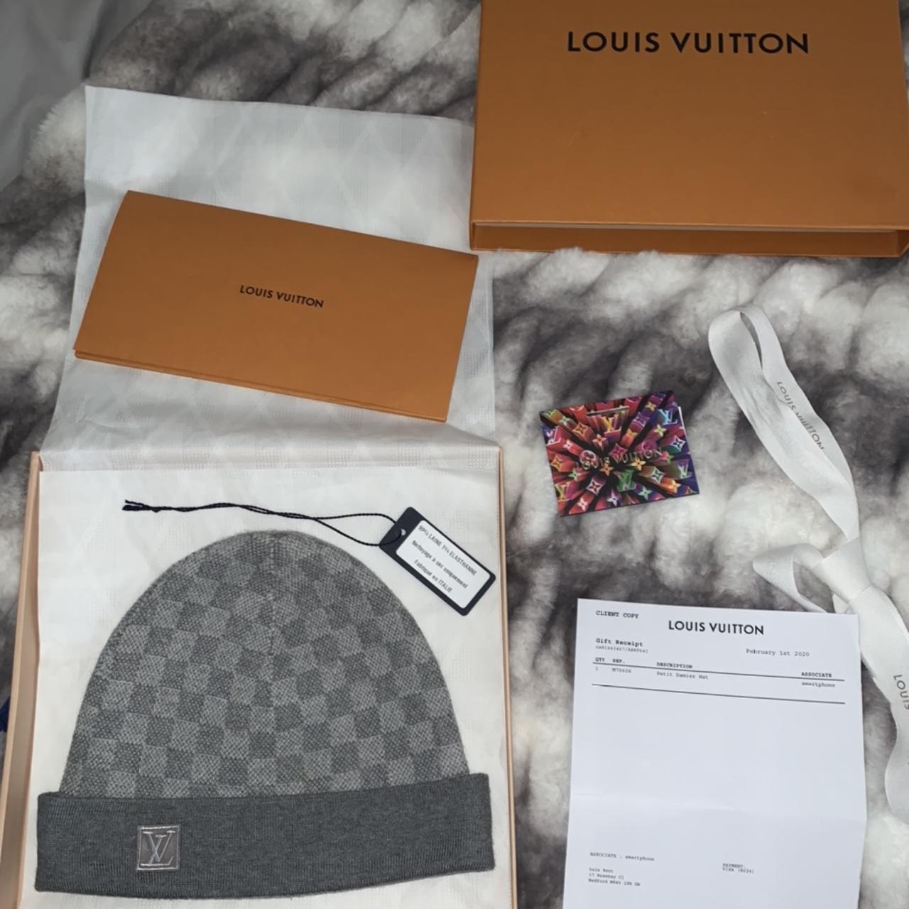 Louis Vuitton Petit Damier Hat NM Men Item is same - Depop