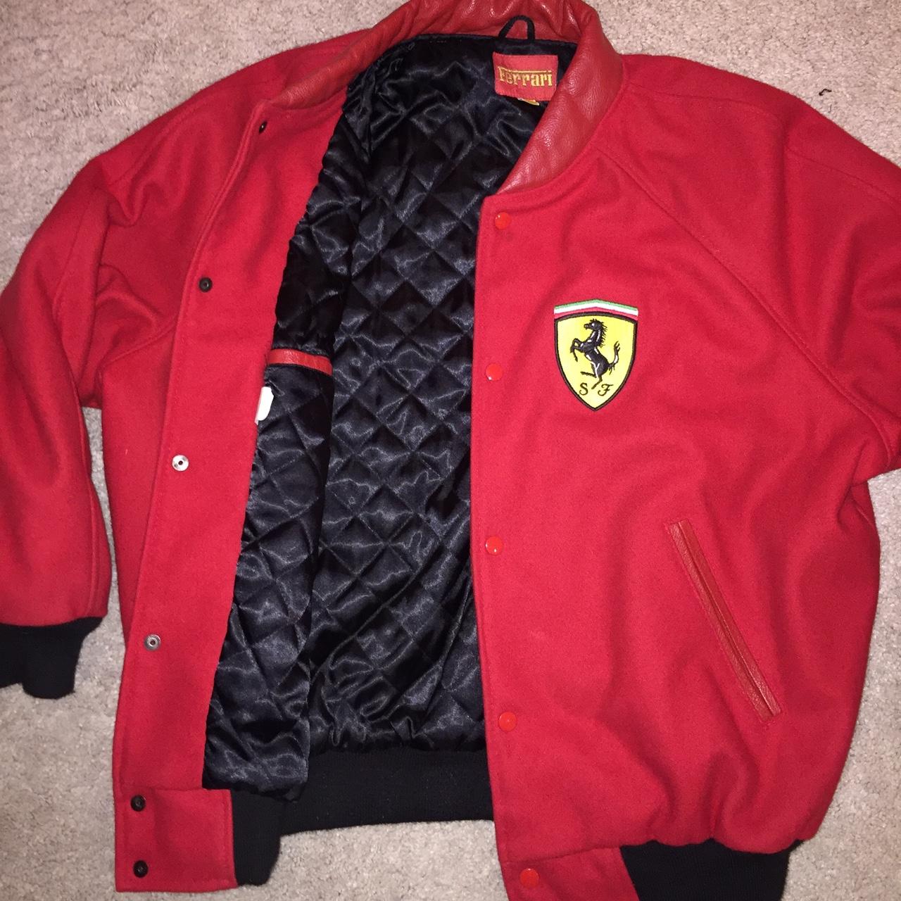 Ferrari bomber jacket vintage sale