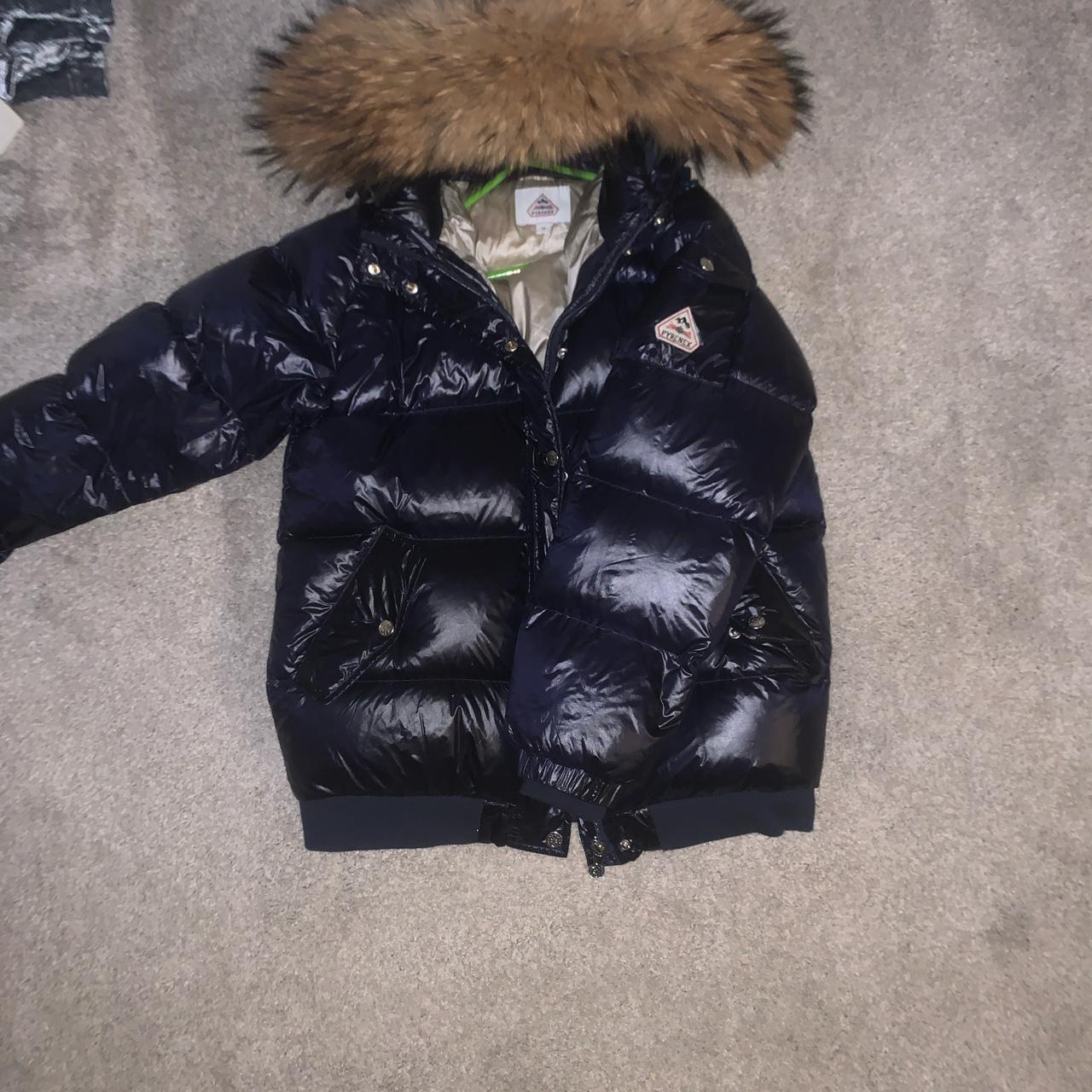 Pyrenex navy blue aviator jacket *BRAND NEW*