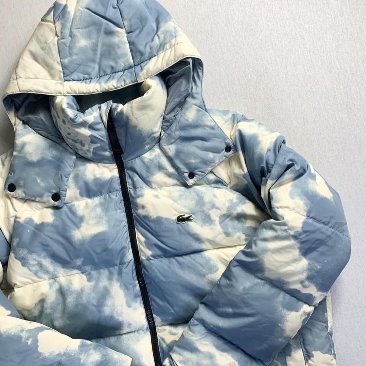 lacoste puffer jacket cloud