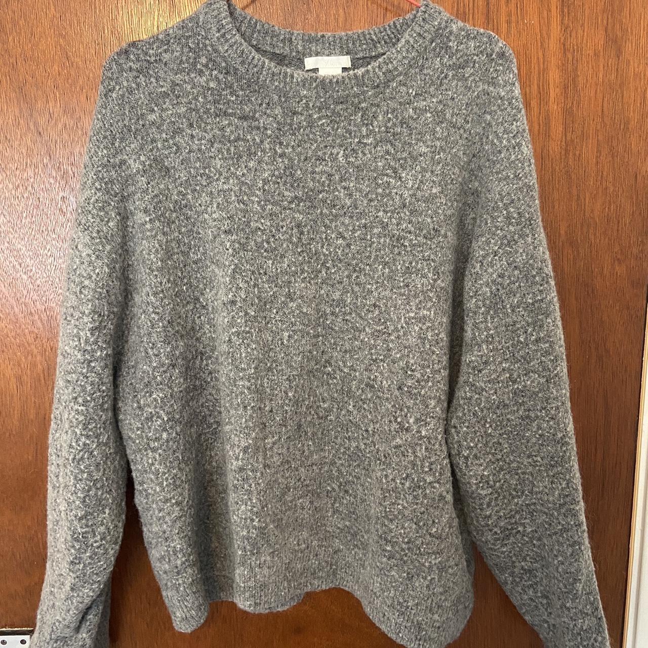 H&M Women's Grey Jumper | Depop