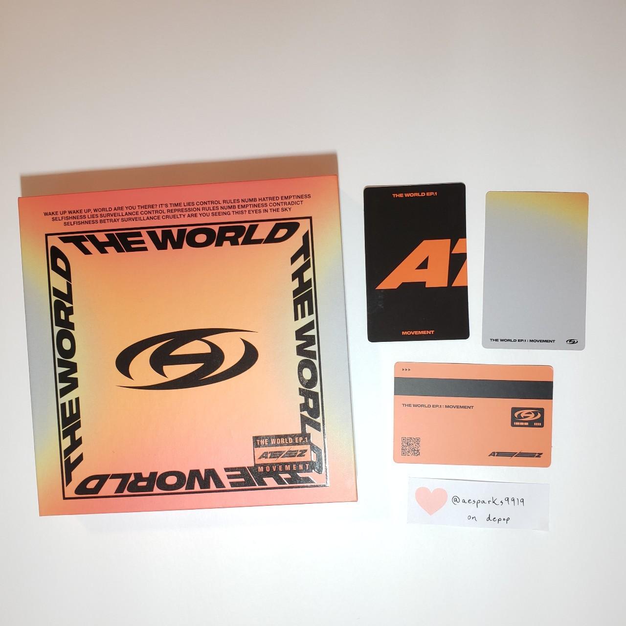 Ateez the World: ep 1 Movement, Z version (Korean). - Depop