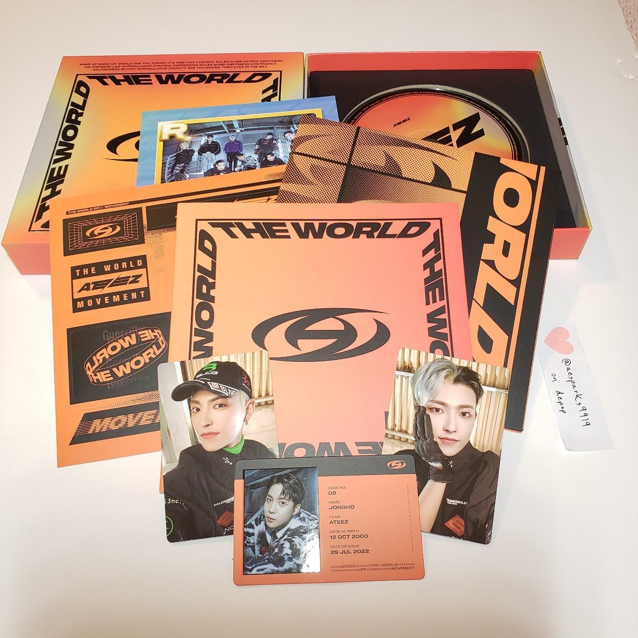 Ateez poster Will be folded in order to - Depop