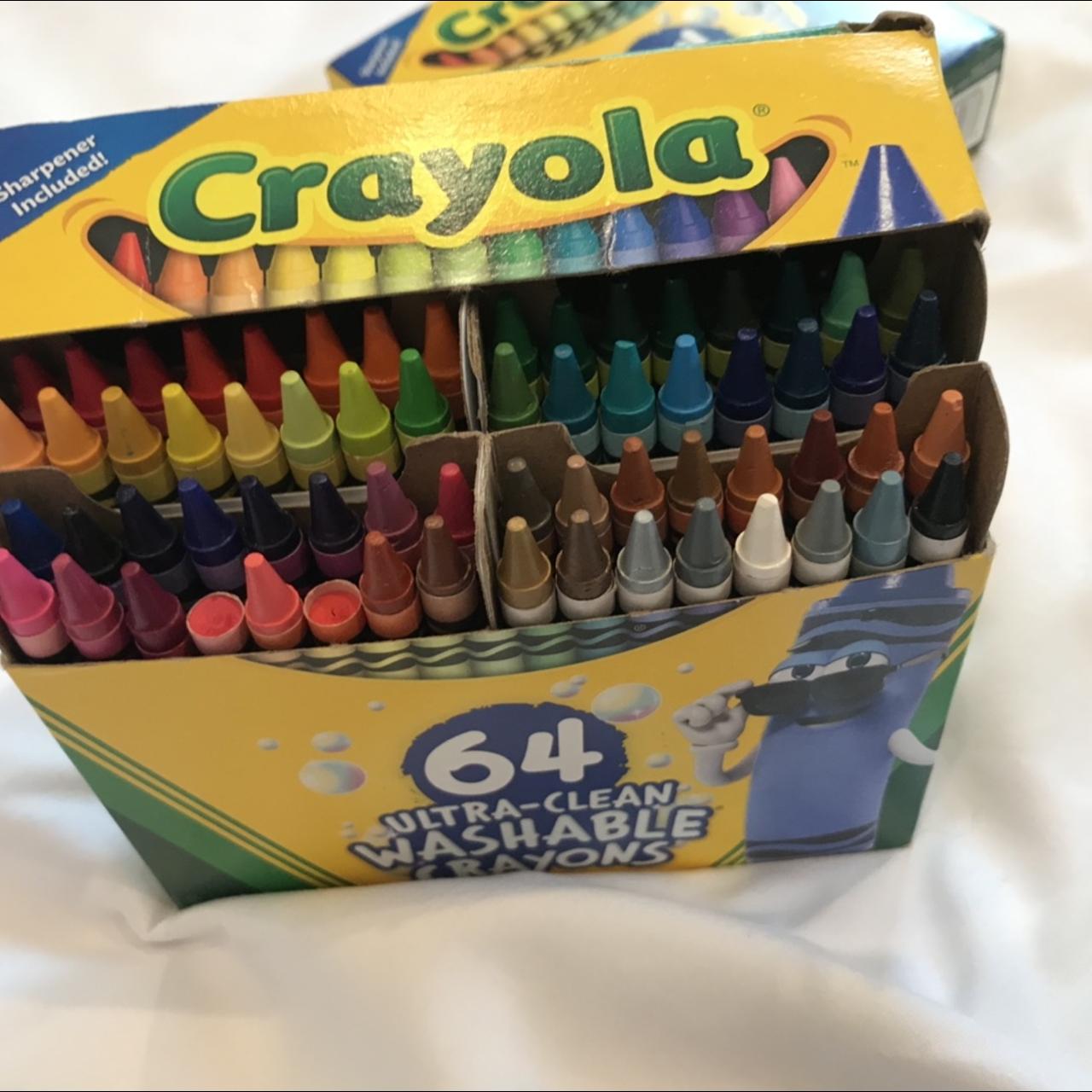 Crayola Ultra-Clean Washable Crayons - 64 Count