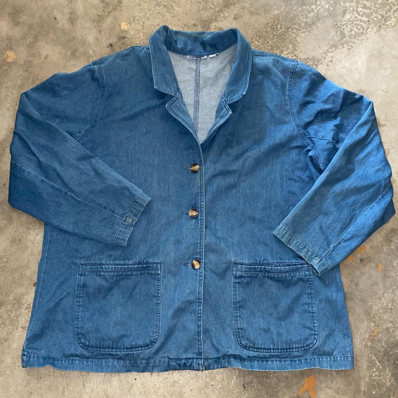 Vintage Chore Coat Jacket. Cool Overcoat For The - Depop