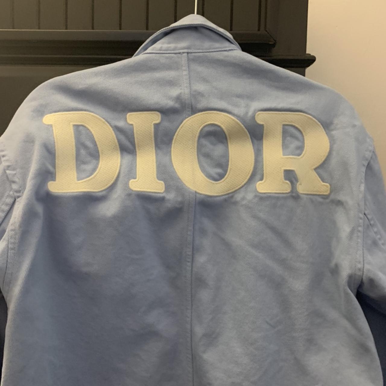 Dior Men's Blue Jacket | Depop