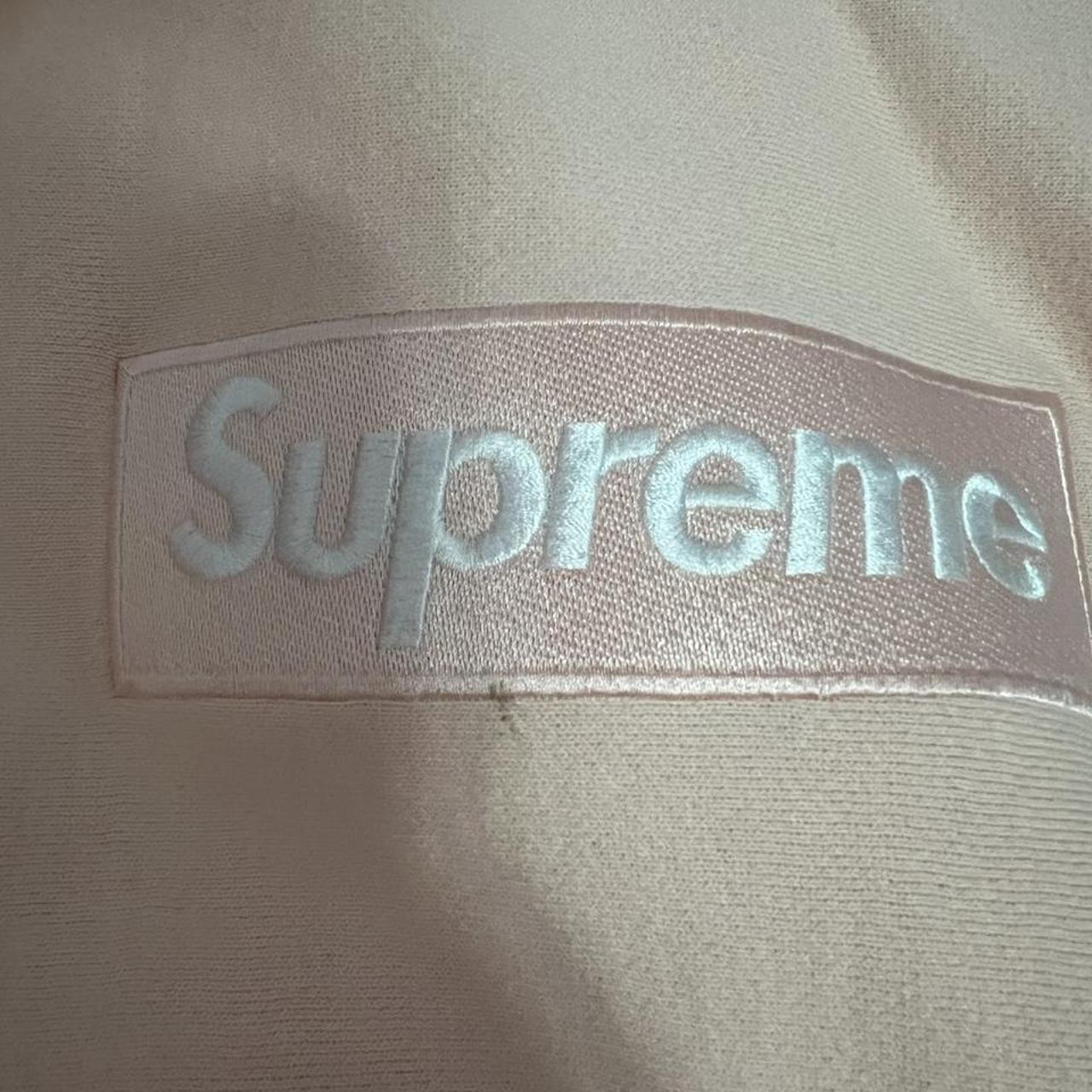 Supreme Box Logo Hoodie - FW16 - Peach - Size Medium - Pre-Owned