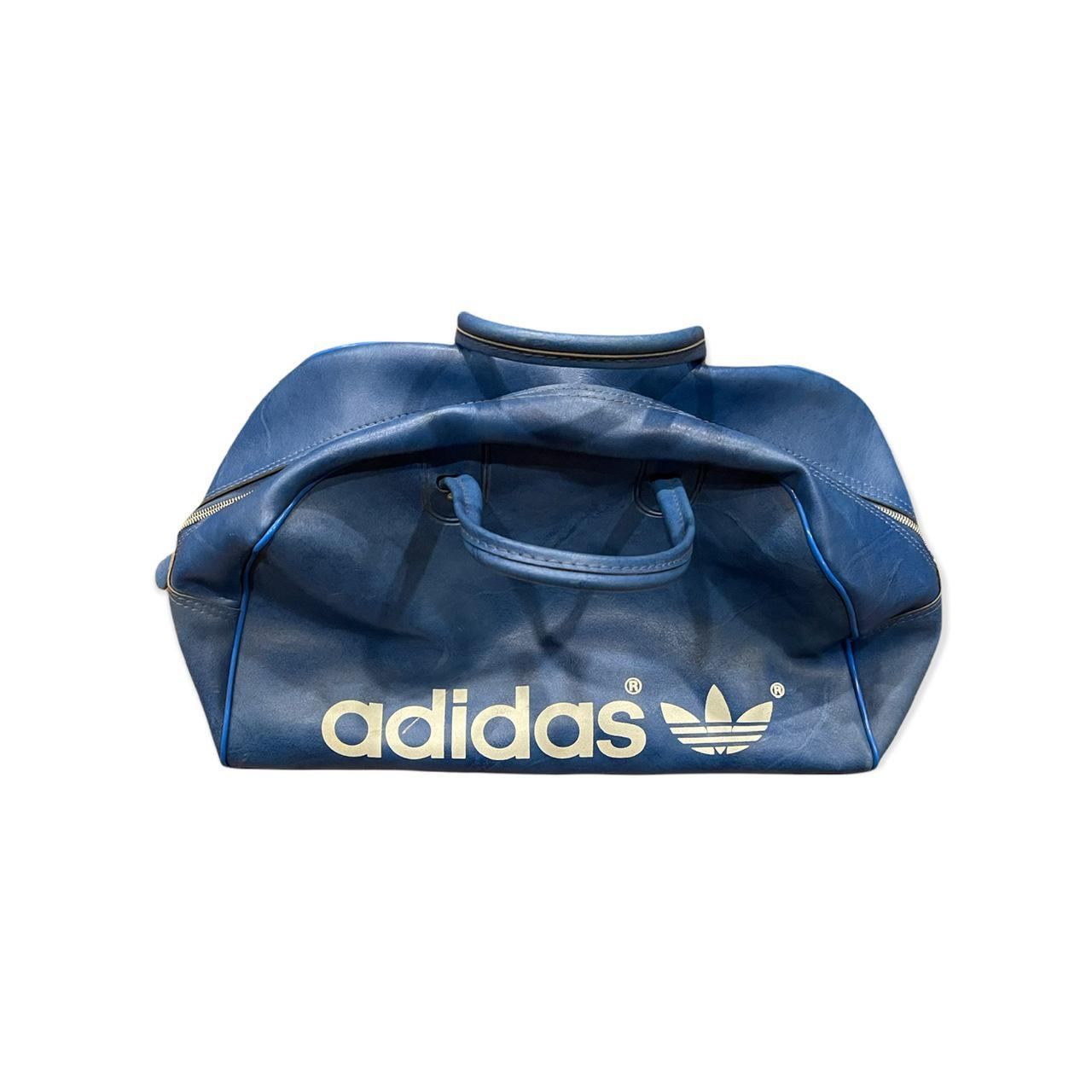 1970s leather adidas s sports bag. Rare item. Great Depop