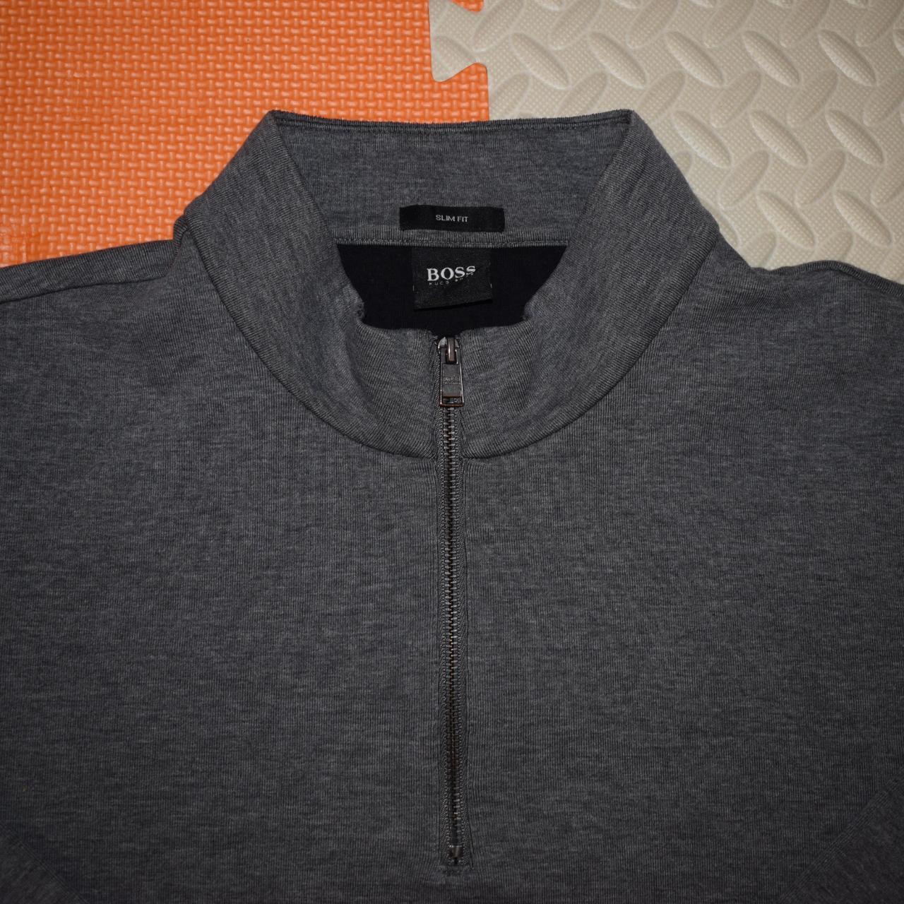 Hugo Boss quarter zip Slim fit Jumper • XXL Extra... Depop