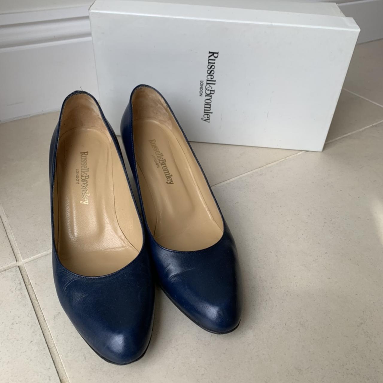 Russell and store bromley navy shoes