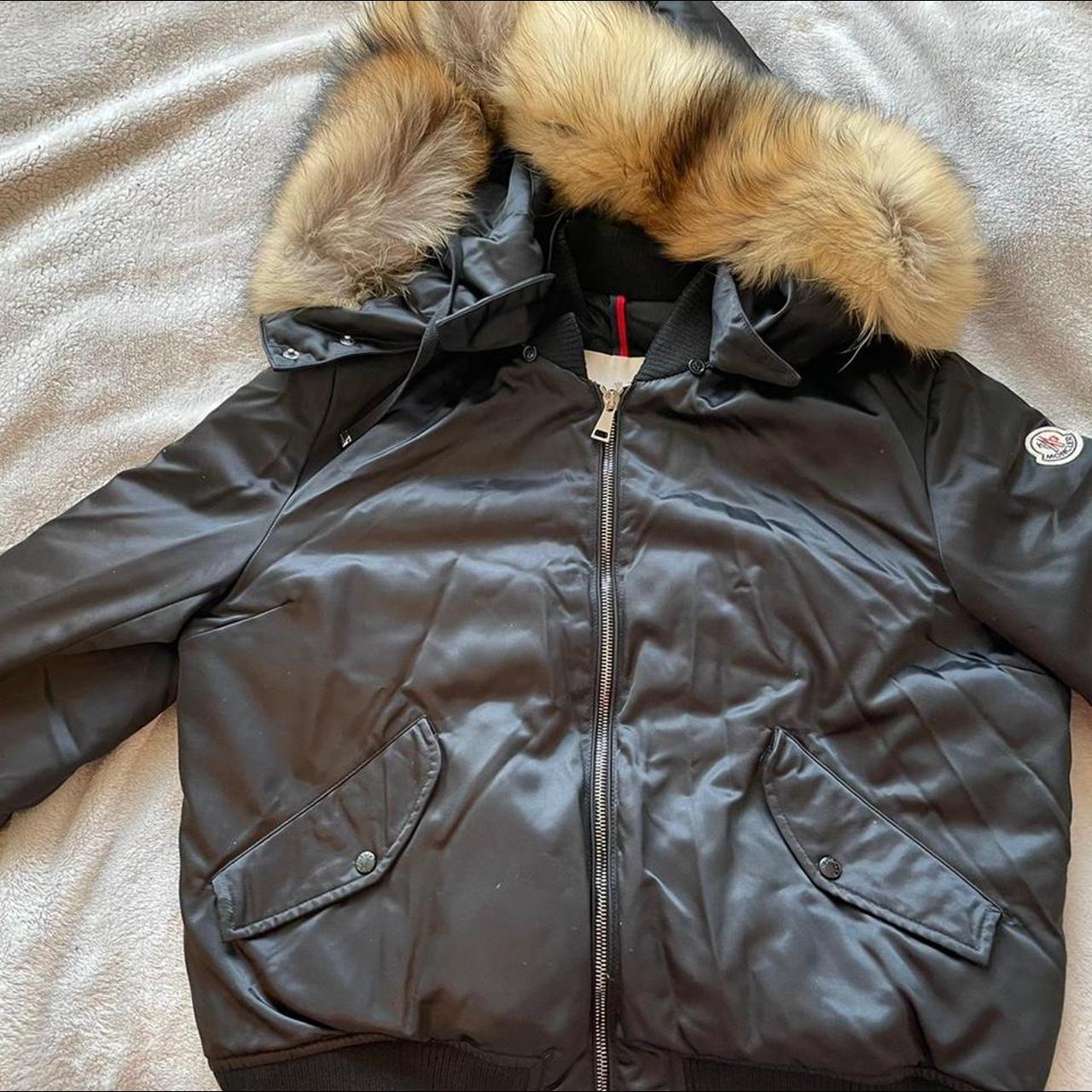 Ladies Moncler bomber jacket Size 4... - Depop
