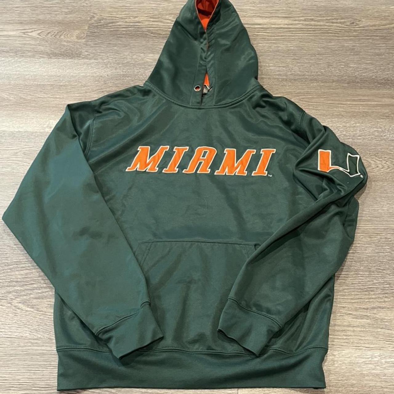 Miami university stadium athletics hoodie. No stains... Depop