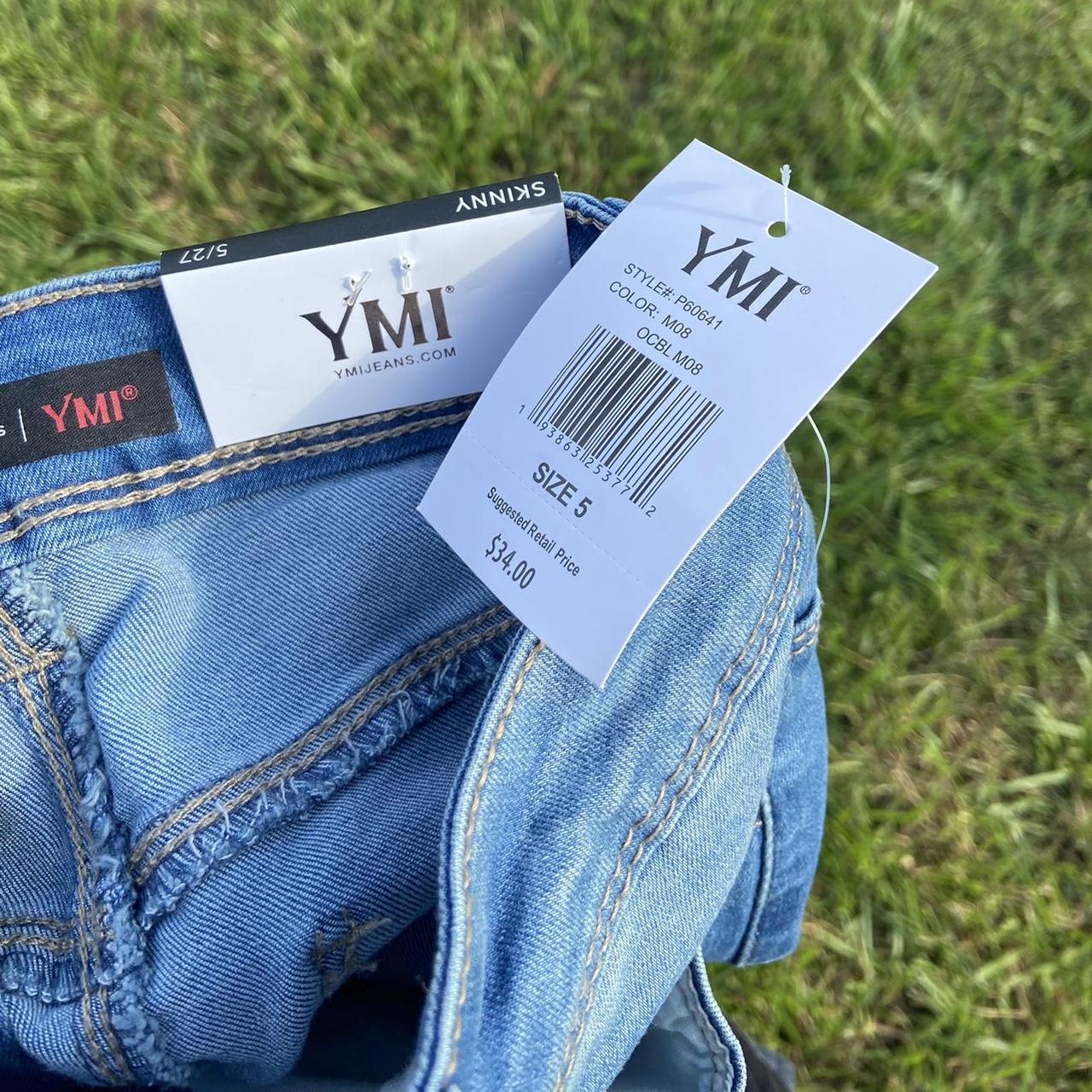 YMI jeans , style: skinny curvy fit , size: 5, - brand