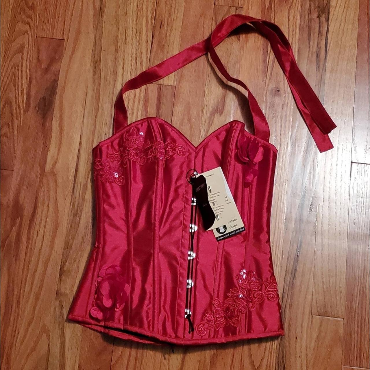 Corset Story Classic Overbust Corset with Halterneck... Depop