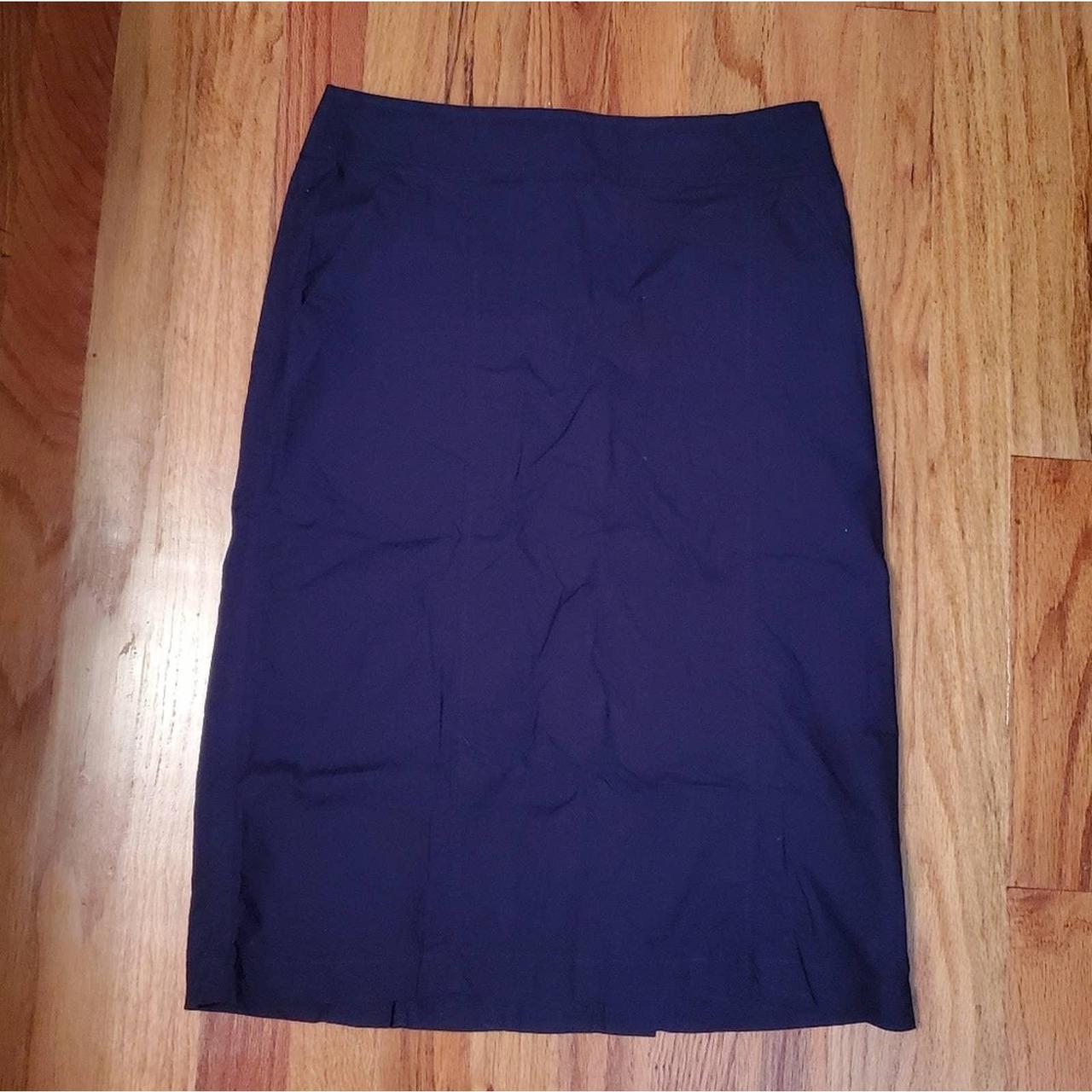 Isabel de Pedro Purpled Dark Blue Skirt. Size 4. In... - Depop