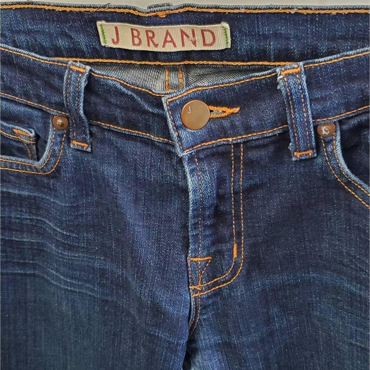 J Brand Low-Rise Skinny Leg Jeans - Blue, 7.75 Rise Jeans