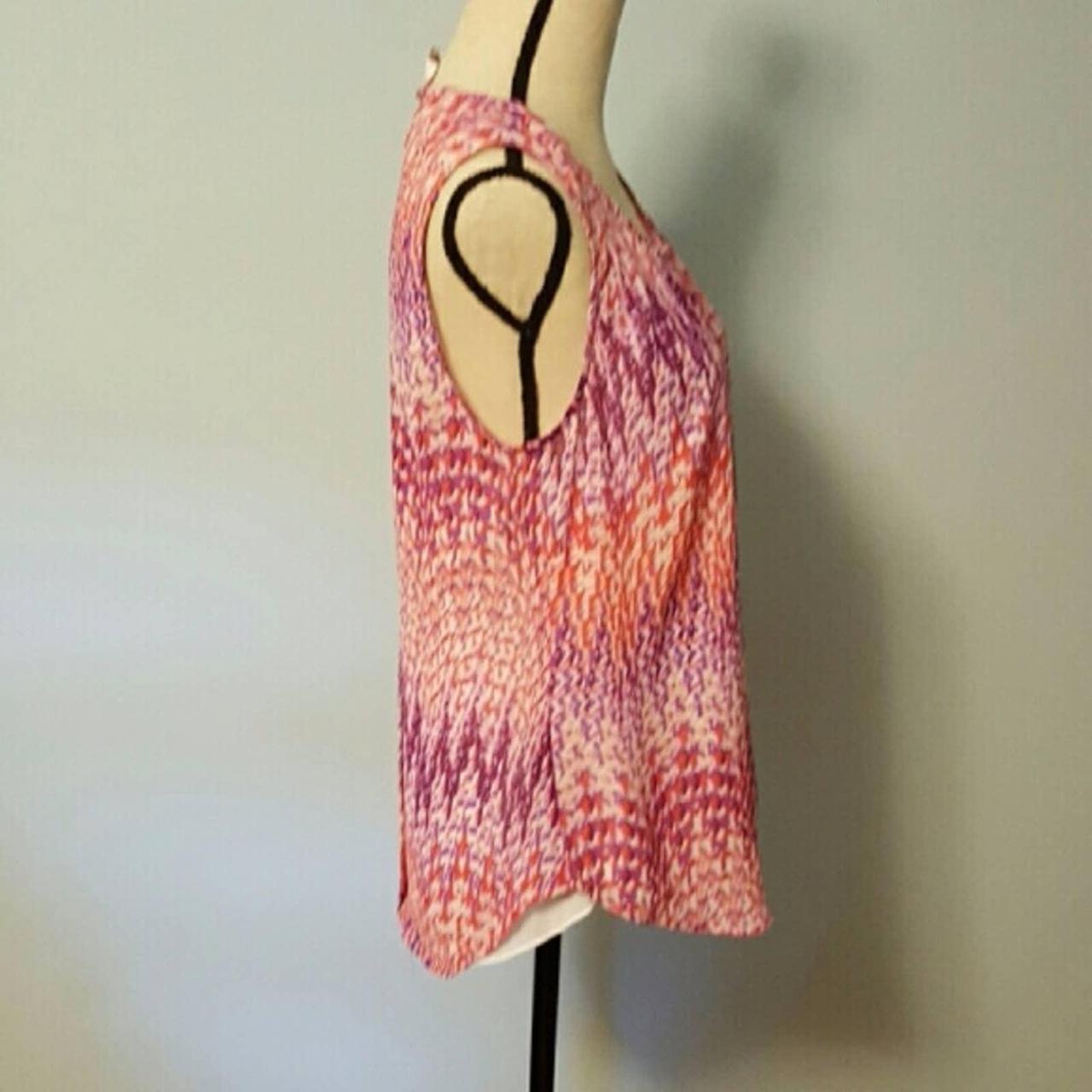 Laundry by Shelli Segal Layered Chiffon Top. New... Depop