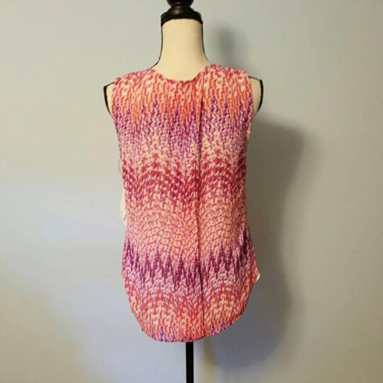 Laundry by Shelli Segal Layered Chiffon Top. New... Depop