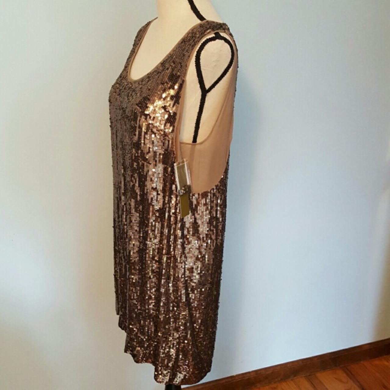 Product Image 2 - Nicole Miller Brown Sequin Shift