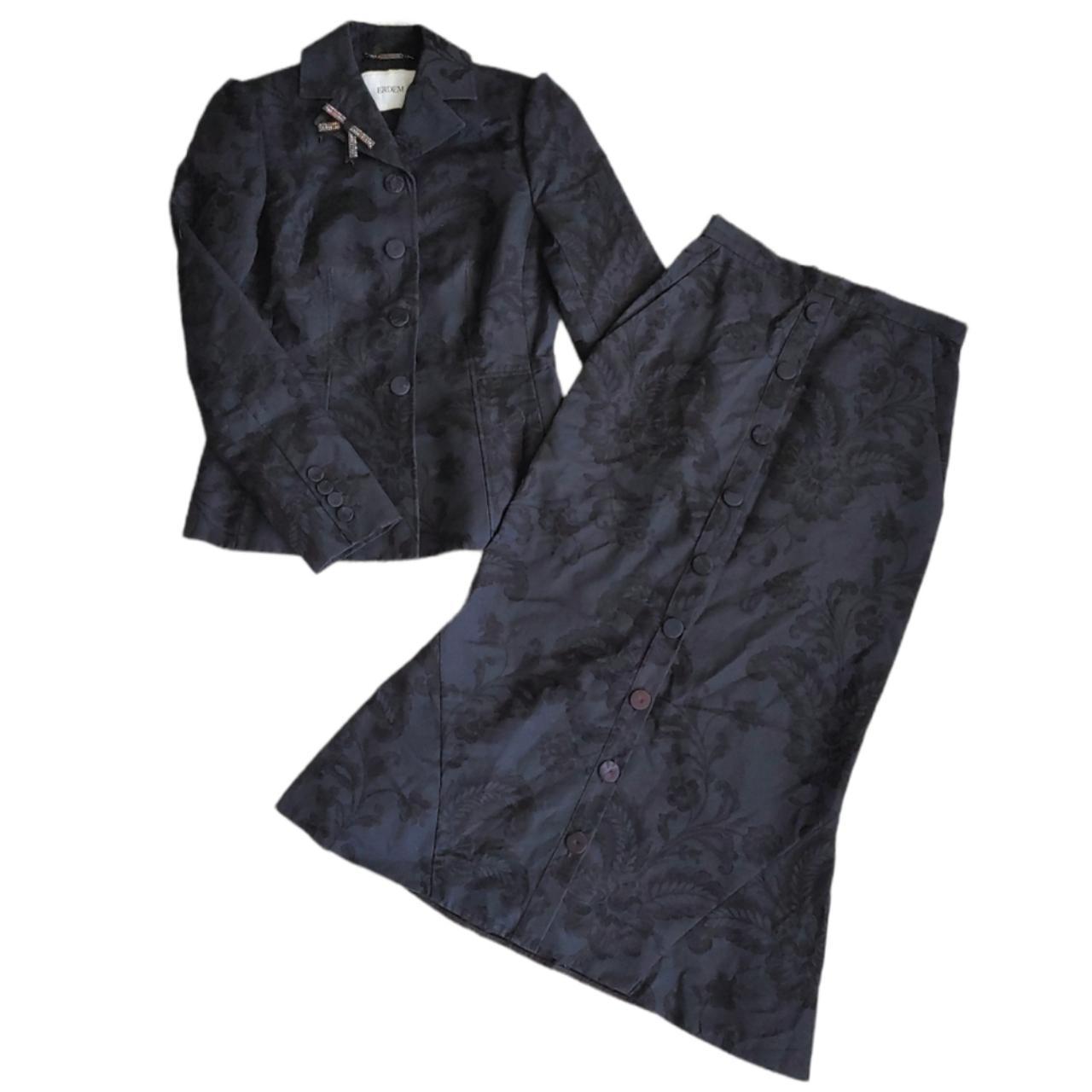 Product Image 1 - New Erdem Navy Black Jacquard