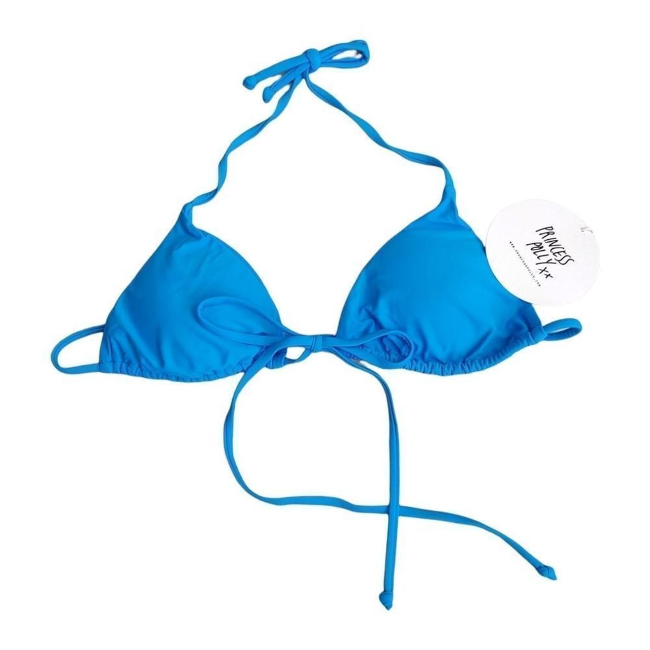 Princess Polly Women's Blue Bikini-and-tankini-tops | Depop