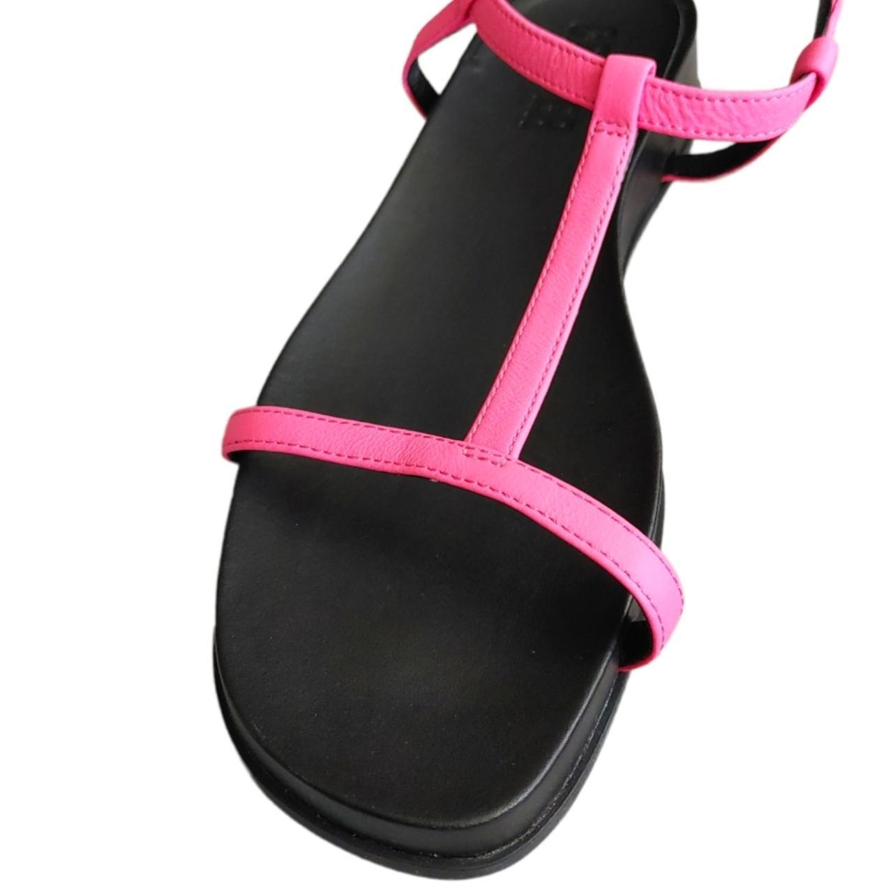 New Camper Atonik Pink T Strap Sandals 38 Smoke... Depop