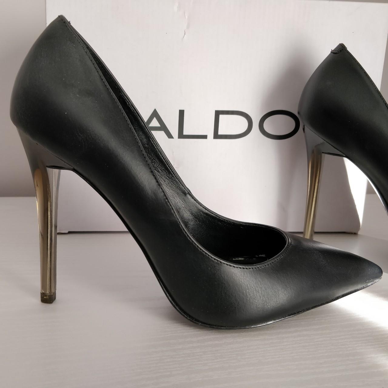 Black store pumps aldo