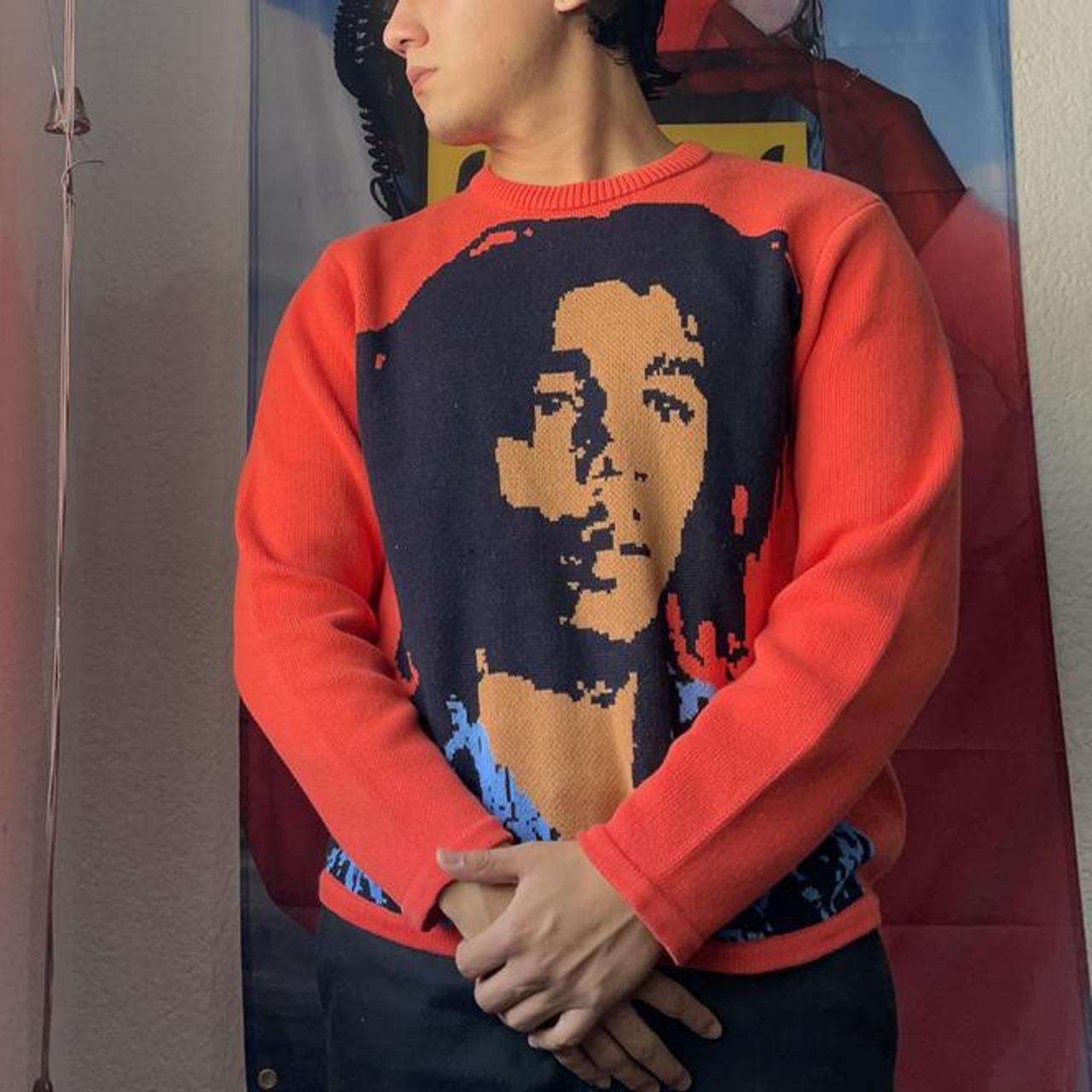 Beautiful Stussy X Bob Marley sweater. Size is...