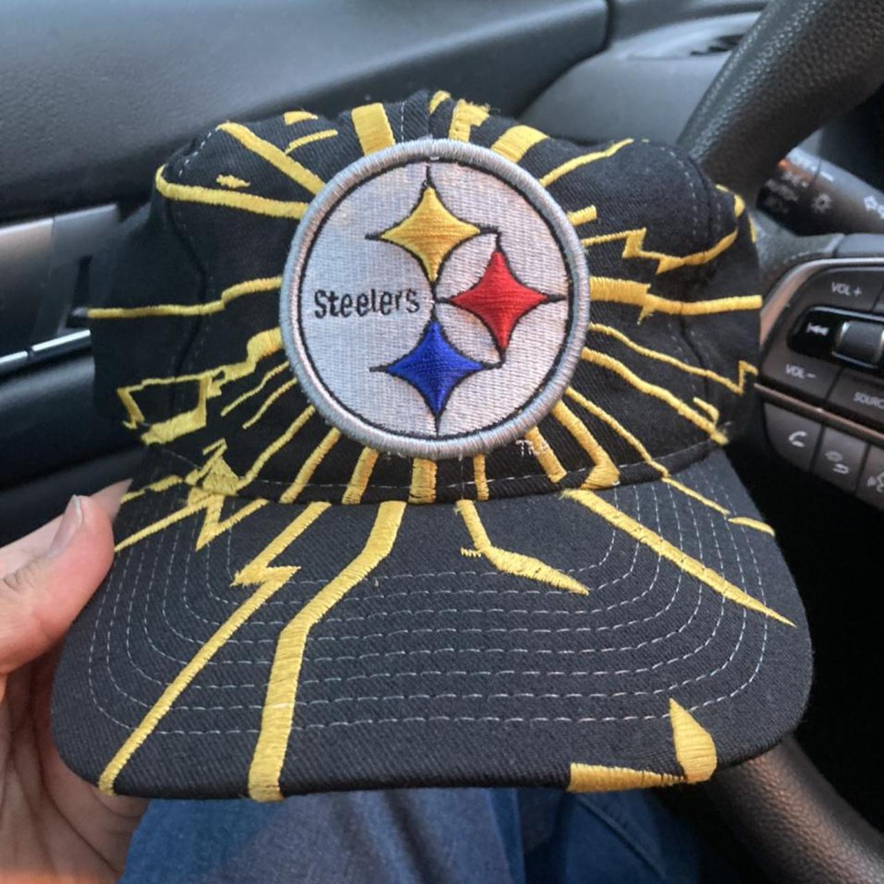 Vintage Steelers Hat. Steelers Starter fitted hat. - Depop