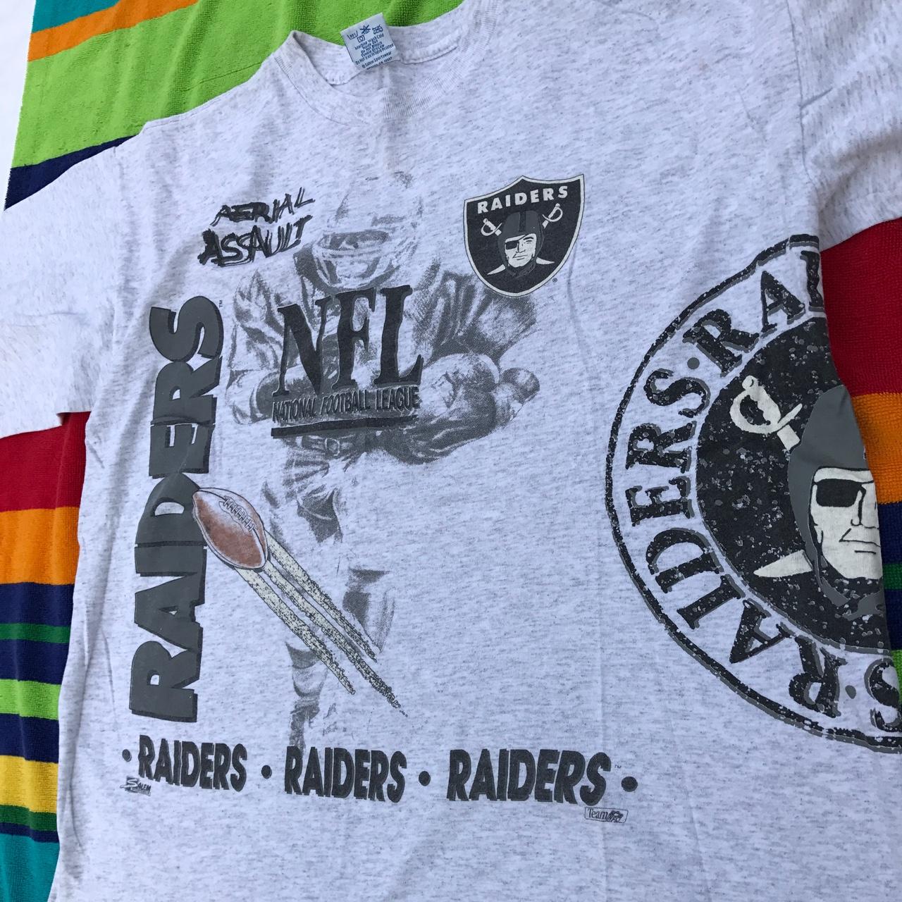 NFL Las Vegas Raiders men's oversized jersey - Depop