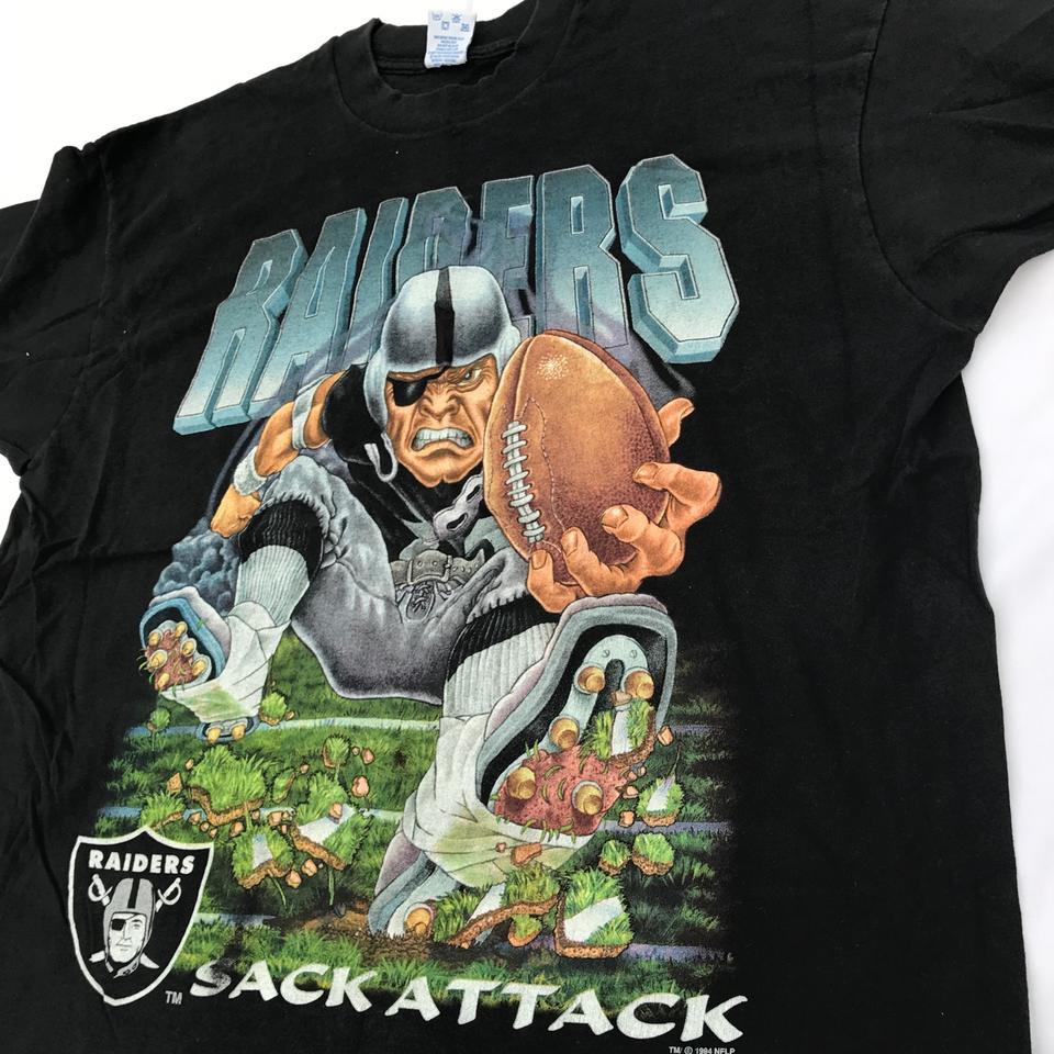 Vintage Oakland Raiders Shirt Official NFL / Reebok - Depop