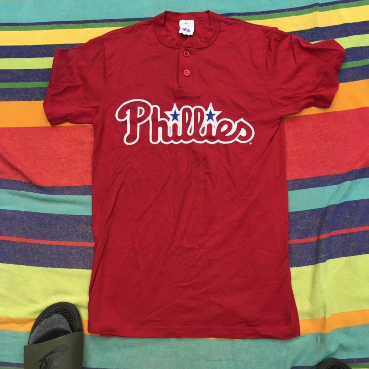 Vintage Philadelphia Phillies MLB Jersey Size - Depop